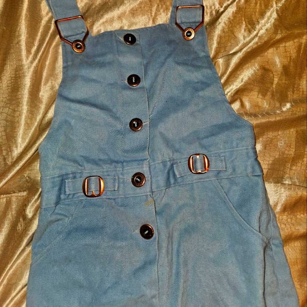 Size 10 unisex kids overalls